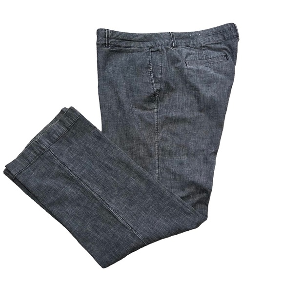 Coldwater Creek Natural Fit Mid-rise Jeans Medium Wash Bootcut Black Gray Sz W18 - Picture 3 of 13